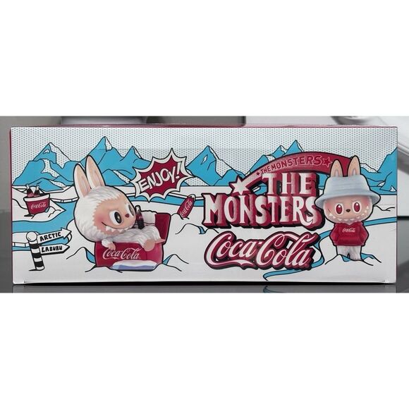 POP MART THE MONSTERS LABUBU Coca-Cola Series, Blind Box Figurines- WHOLE SET - Picture 1 of 9